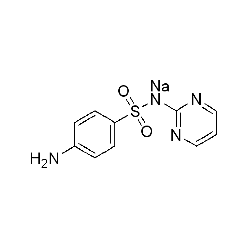 磺胺嘧啶钠化学式图片